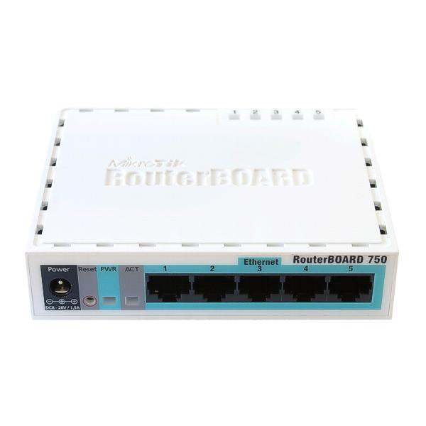 MikroTik RouterBOARD RB750r2 hEX lite, 850 MHz, 64 MB RAM | MikroTik ...