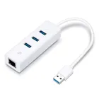 UE330 - Netzwerk-Adapter, USB-3.0, 1x 10/100/1000 Mbps + Hub 3x USB 3.0-Ports