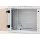 RBA-09-AS4-CAX-A1 - Wall-mounted 19" cabinet, 1-sectioned, 9 HU, 395 mm depth