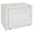RBA-04-AS6-CAX-A1 - Wall-mounted 19" cabinet, 1-sectioned, 4 HU, 595 mm depth