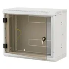 RBA-06-AD2-CAX-A1 - Wall-mounted 19" cabinet, 2-sectioned, 6 HU, 295 mm depth