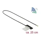 86286 - WLAN Antenna - 802.11 ac/a/h/b/g/n, MHF(R) 4L plug, 1 dBi, 25 cm, CCD, internal