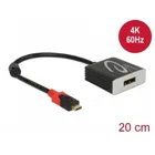 63312 - Adapter - USB Type-C(TM) male > DisplayPort female, (DP Alt Mode), 4 K, 60 Hz