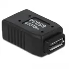 65034 - Adapter - USB micro-A+B-Buchse zu USB micro-A+B-Buchse