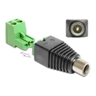 65423 - Adapter - DC-Buchse 5.5 x 2.1 mm > Terminalblock 2 Pin, 2-teilig