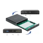 42618 - External enclosure for 2.5 SATA HDD / SSD with additional USB Type-C (TM) and Type-A port
