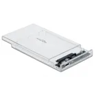42621 - Externes Gehäuse für 2.5 SATA HDD / SSD mit USB Type-C(TM) Buchse transparent - werkzeugfrei