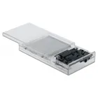 42622 - Externes Dual Gehäuse für 2 x 2.5 SATA HDD / SSD mit USB Type-C