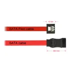 83837 - SATA 6 Gb/s Cable 100 cm red FLEXI