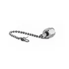 Plug Cap with Chain for SMA/RP-SMA Female, External Thread