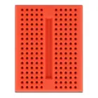 18318 - Experimentier-Mini Steckbrett 170 Kontakte rot