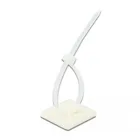 18676 - Cable Tie Mount 20 x 20 mm with Cable Tie L 100 x W 2.5 mm white