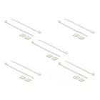 18677 - Cable Tie Mount 25 x 25 mm with Cable Tie L 150 x W 3.6 mm white