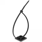 18680 - Cable Tie Mount 20 x 20 mm with Cable Tie L 200 x W 2.5 mm black