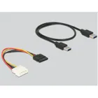 41423 - Riser Card PCI Express x1 > x16 with 60 cm USB cable, power cable SATA to Molex