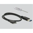 42588 - Externes Gehäuse 2 x M.2 Key B > SuperSpeed USB 10 Gbps (USB 3.1 Gen 2) mit RAID