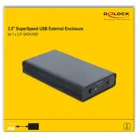 42612 - External Plastic Enclosure for 3.5" SATA HDD SuperSpeed USB (USB 3.1 Gen 1)