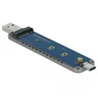 42616 - Externes Gehäuse für M.2 NVMe PCIe SSD mit USB Type-C(TM) und Typ-A Stecker
