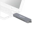 42616 - External Enclosure for M.2 NVME PCIe SSD with USB Type-C(TM) and Type-A male