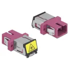86891 - Fiber Optic Coupling, laser protection flap SC simplex female to SC simplex female multimode