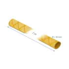 19610 - Heat Shrink tube X-pattern non-slip 1 m x 50 mm yellow