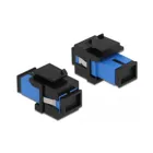 86812 - Keystone module SC Simplex socket to SC Simplex socket blue / black