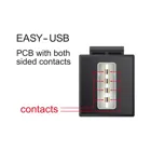 86368 - Keystone Modul EASY-USB 2.0 A Buchse > EASY-USB 2.0 A Buchse schwarz