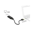 65667 - Adapter HDMI-A Stecker > VGA Buchse Metallgehäuse mit 15 cm Kabel