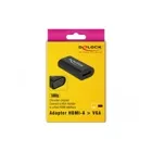 65667 - Adapter HDMI-A Stecker > VGA Buchse Metallgehäuse mit 15 cm Kabel