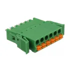 65972 - Terminal block set for board 6 pin 3.81 mm vertical pitch
