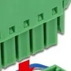 65972 - Terminal block set for board 6 pin 3.81 mm vertical pitch