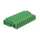 65976 - Terminal Block Set for PCB 10 Pin 3.81 mm pitch vertical