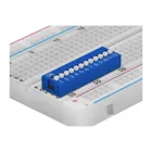 66388 - DIP slide switch 12-digit 2.54 mm pitch THT vertical blue 10 pieces