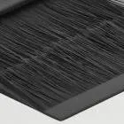 66491 - Cable management cover panel 86 x 86 mm with black brush strips