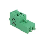 66500 - Terminal block set for board 2 pin 5.08 mm vertical pitch