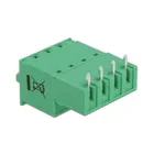 66506 - Terminal block set for PCB 4 pin 5.08 mm pitch horizontal