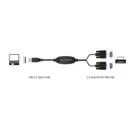 61886 - Adapter USB 2.0 Typ-A > 2 x Seriell DB9 RS-232