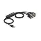 61887 - Adapter USB 2.0 type-A plug & 4 x serial RS-232 male
