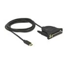 62980 - Adapter USB Type-C™ 2.0 Stecker > 1 x Parallel DB25 Buchse