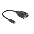 64038 - Adapter USB Type-C™ zu 1 x Seriell RS-232 DB9 mit 15 kV ESD Schutz