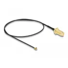 88417 - Antenna Cable SMA jack bulkhead to MHF® I plug 1.13, 35 cm, thread length 10 mm