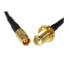 88577 - Antenna cable SMA socket for installation &gt;MCX socket 200 mm