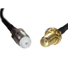 88586 - Delock Antenna Cable SMA Socket for Installation &gt;FME Socket 200 mm