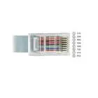 89917 - Adapter USB 2.0 Type-C™ male & 1 x serial RS-232 RJ45 male 0.5 m, grey