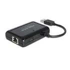 62440 - USB 3.0-Hub mit 3 Anschlüssen + 1 Anschluss Gigabit LAN 10/100/1000 Mb/s