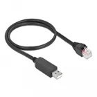 64159 - Serial connection cable with FTDI chipset, USB2.0-A male to RS-232 RJ45 male 50 cm