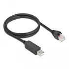 64160 - Serial connection cable with FTDI chipset, USB2.0-A male to RS-232 RJ45 male 1 m