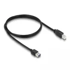 83358 - Kabel EASY-USB2.0-A Stecker > USB 2.0 Typ-B Stecker 1 m, schwarz