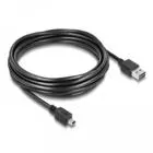 83365 - Kabel EASY-USB2.0-A Stecker > USB 2.0 Typ Mini-B Stecker 5 m, schwarz
