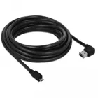 83385 - Cable EASY-USB2.0-A male angled left / right > USB 2.0 type Micro-B male, 5 m